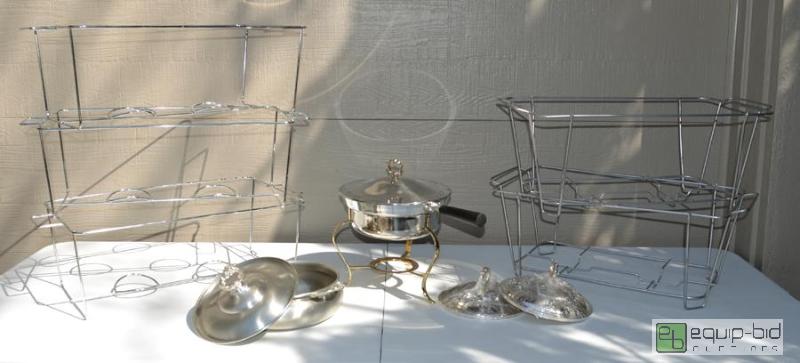 lot 5060 image: Chafing Dishes &amp Catering Stands  2 Chafi...