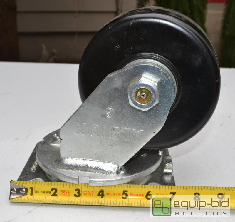 lot 5071 image: 1 large Albion swivel caster - very heavy - r...