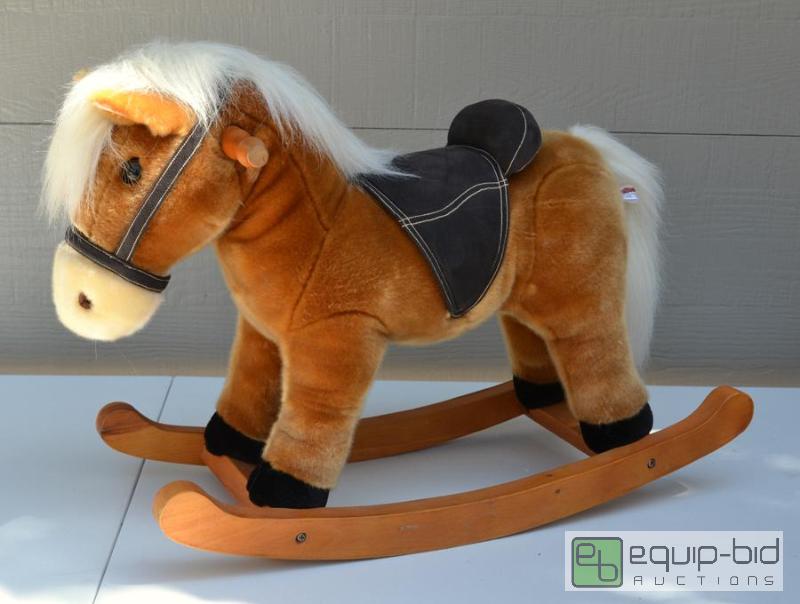 lot 5099 image: Rocking Horse - 24&quot long x 18&quot tall...