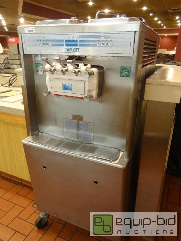 taylor 3 phase ice cream machine