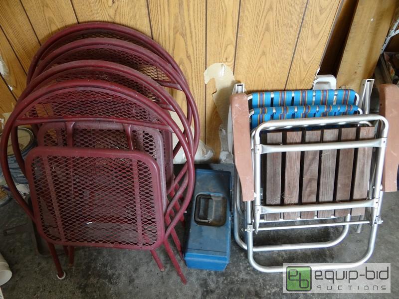 lot 2008 image: Lot Of (11) Chairs Various Colors And Styles...