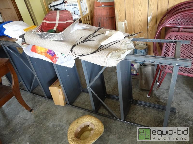 lot 2009 image: 7 Tier Shelf With Contents  Items On Top Incl...