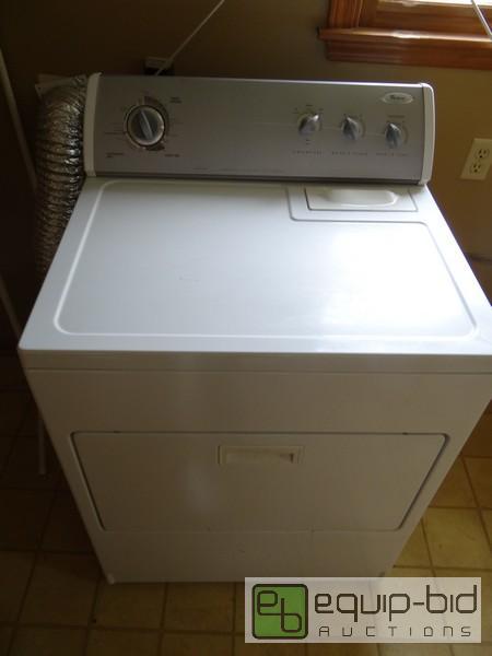 lot 2014 image: Whirlpool Front Load Dryer  220v...