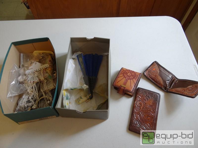 lot 2034 image: Large Lot Of Bilfolds, Watches And Costume Je...