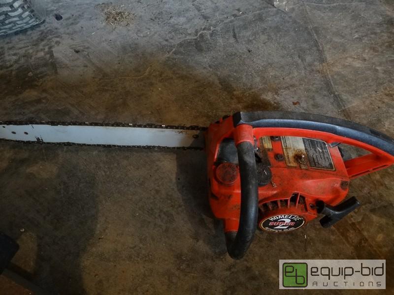 lot 2109 image: Homelite Chain Saw Gas Powered...