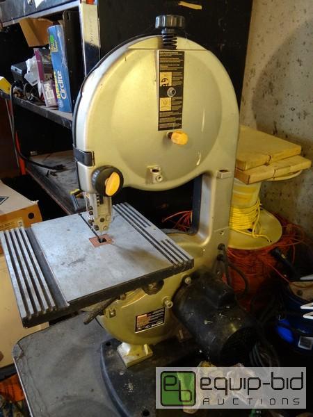 lot 2121 image: Ryobi Bench Top Band Saw  120v  Approx 2Inch ...