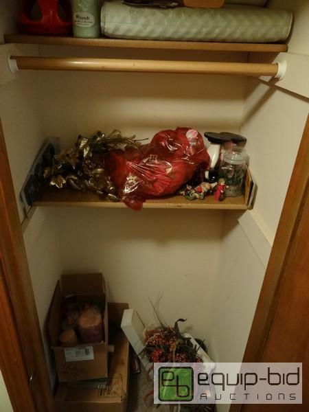 lot 2137 image: Closet With Decorative Contents...
