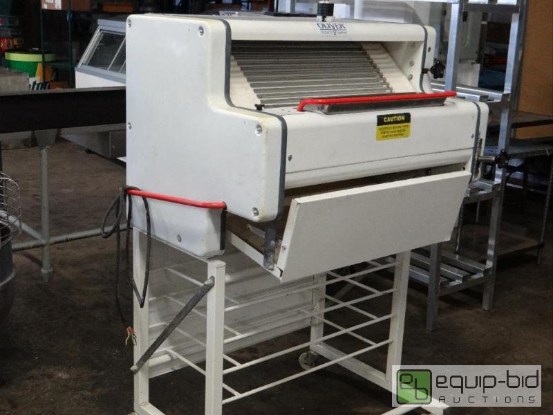 lot 2006 image: Oliver Dough Roller on Stand with Casters  Mo...