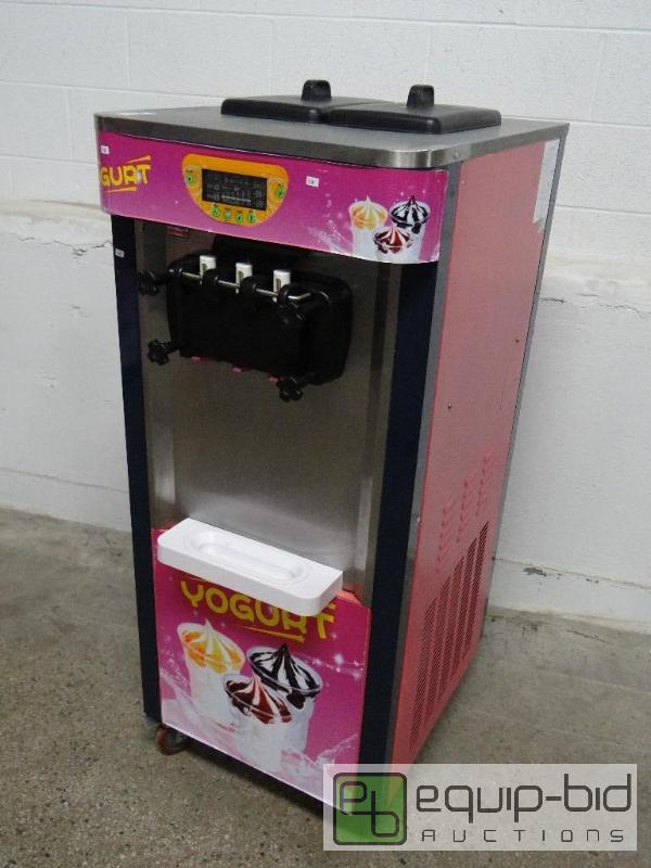 lot 2033 image: 2012 Digital Two Flavor Ice Cream Machine on ...