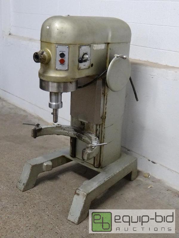 lot 2042 image: Hobart 60Qt Stand Mixer  Model H-600T...