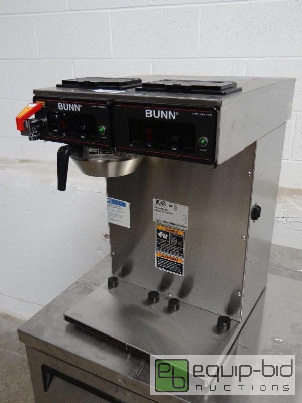 lot 2070 image: Bunn Two Pot Counter Top Coffee MakerModel CW...