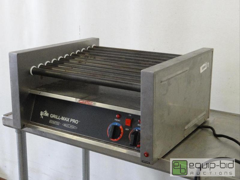 lot 2083 image: Star Grill Max Pro Hot Dog RollerModel 30S 1...