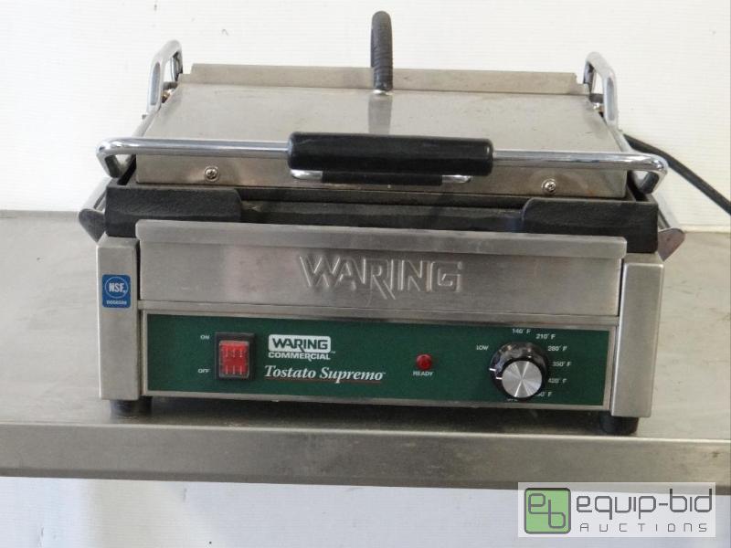 lot 2107 image: Waring&nbspToasting Grill  ModelWFG250&nbsp...