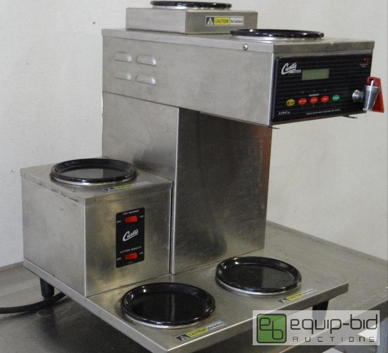 lot 2108 image: Curtis Coffee Brewer with Five Warmers  Model...