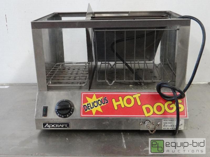 lot 2154 image: Adcraft&nbspHot Dog Warmer and Merchandiser&...
