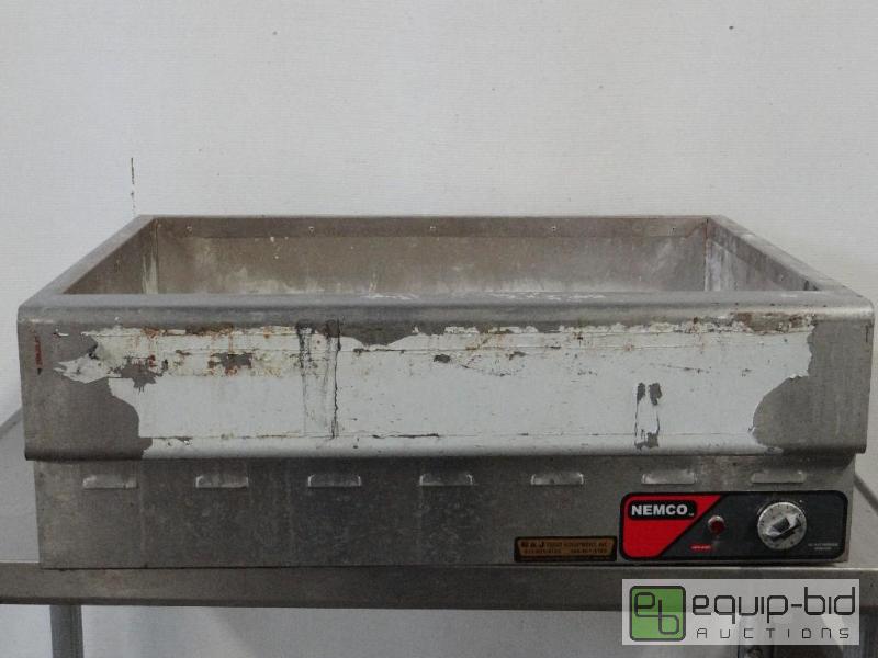 lot 2158 image: Nemco&nbspLarge Counter Top Steamer  Model 6...