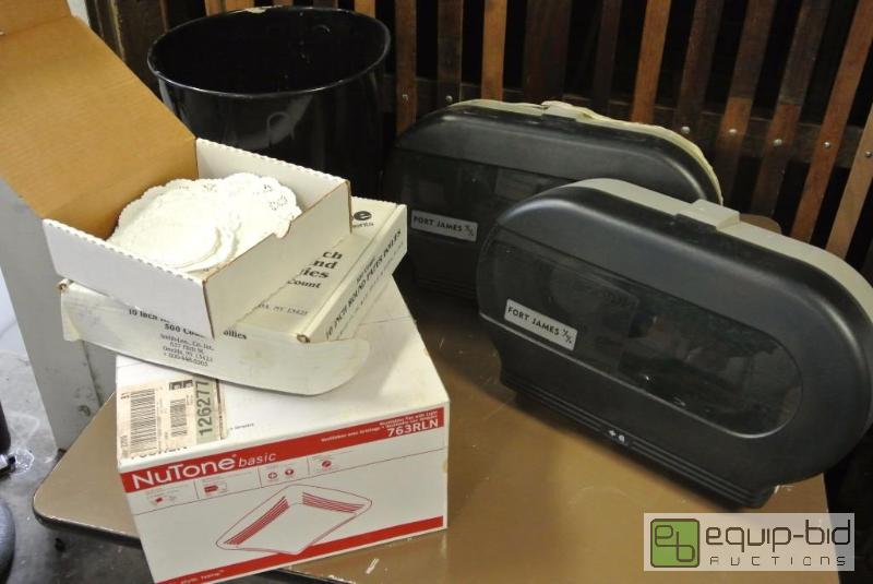 lot 2504 image: Lot of Misc Bathroom Suplies Ventalation fan,...