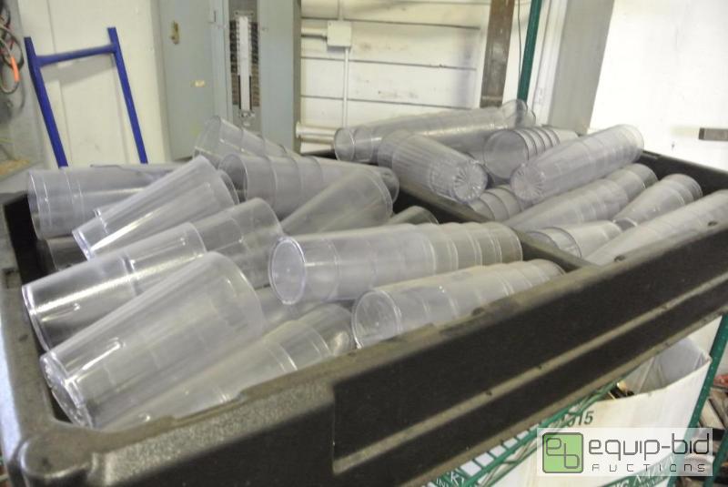 lot 2511 image: Four Plastic Catering Ice Well with Large Lot...