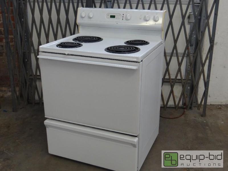 lot 2601 image: Kenmore Electric Four Burner Residential Stov...