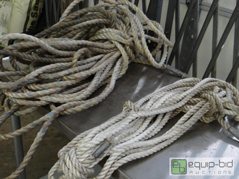 lot 2617 image: Lot of (2) Bundles of Rope...