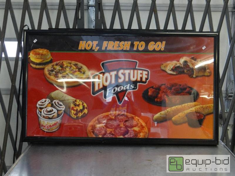 lot 2618 image: Lighted Menu Board  40x24...