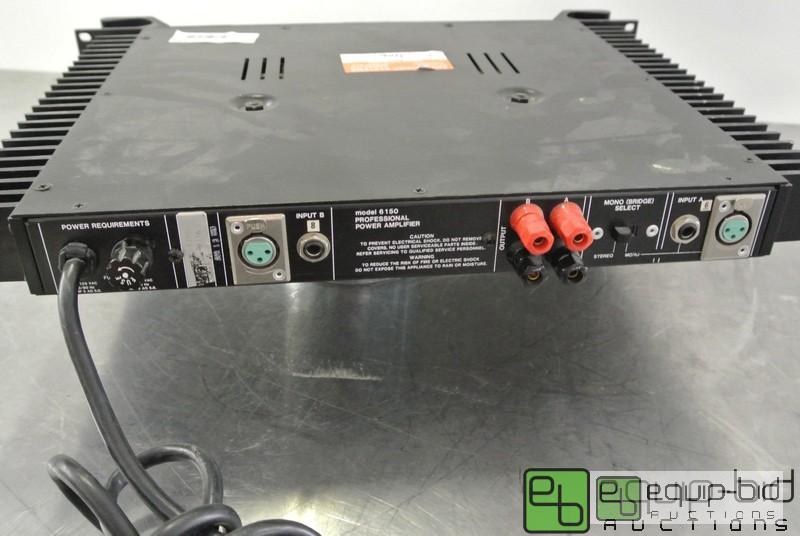 Urei Power AmplifierModel 6150 | Equip-Bid Premium Audio/Visual