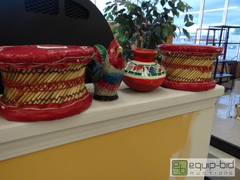 lot 124 image: 4 PIECE ASIAN DECOR,BASKETS, 912 X 6&quot C...