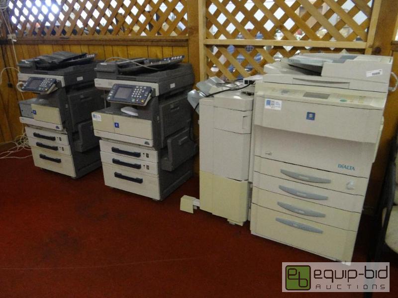 lot 190 image: LOT OF 3 COMMERCIAL OFFICE COPIERS....