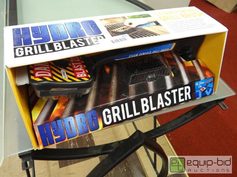 lot 215 image: NEW IN BOX HYDRO GRILL BLASTER, A GRILL STEAM...