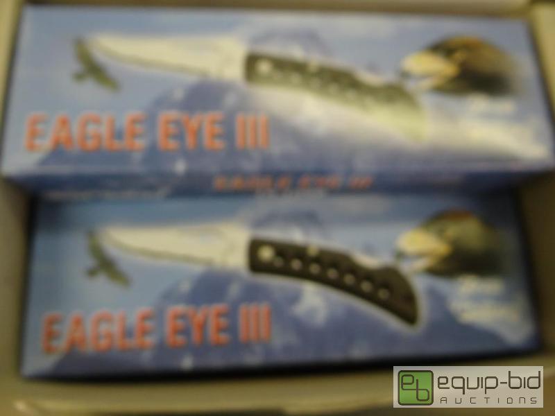 lot 217 image: LOT OF 5 EAGLE EYE III FROST CUTLERY POCKET K...