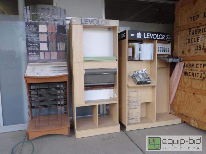 lot 229 image: LOT OF 3 DISPLAY RACKS&nbsp...