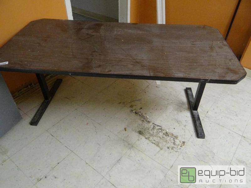 lot 258 image: OFFICE TABLE OR SCHOOL TABLE,60&quot X 30&qu...