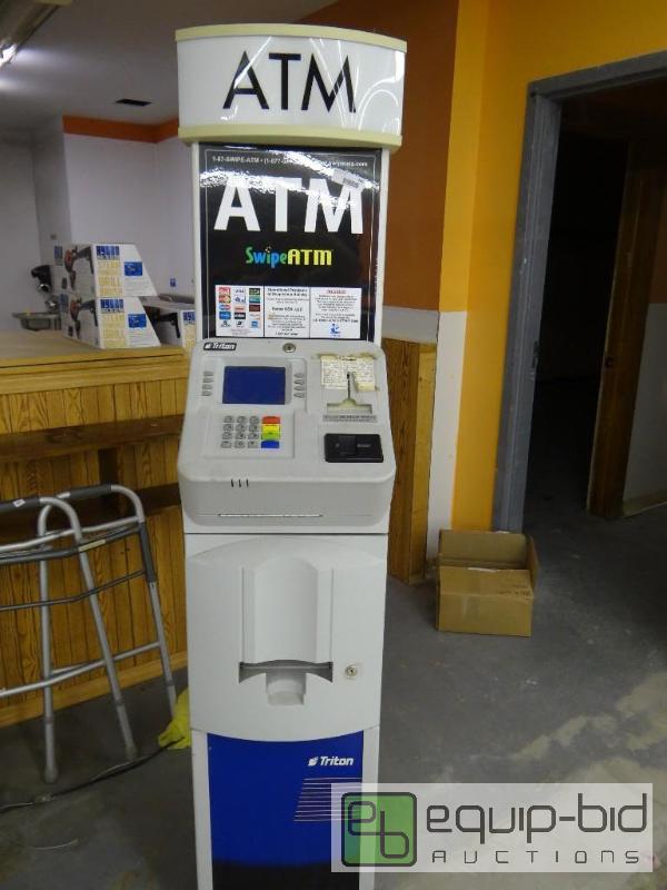 lot 263 image: TRITON ATM MACHINE, NO KEYS OR COMBO, PULLED ...
