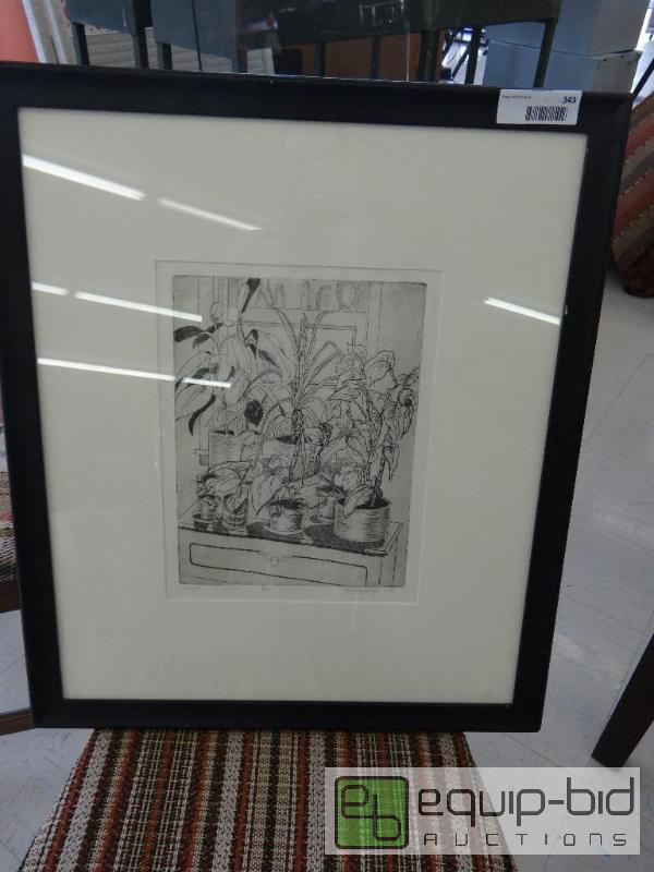 lot 343 image: SIGNED NUMBERED PRINT, 21&quot X 25&quot 1 ...