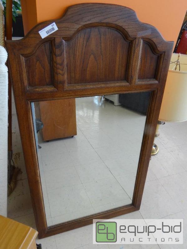 lot 357 image: WALL MIRROR. 28&quot X 50&quot&nbsp...
