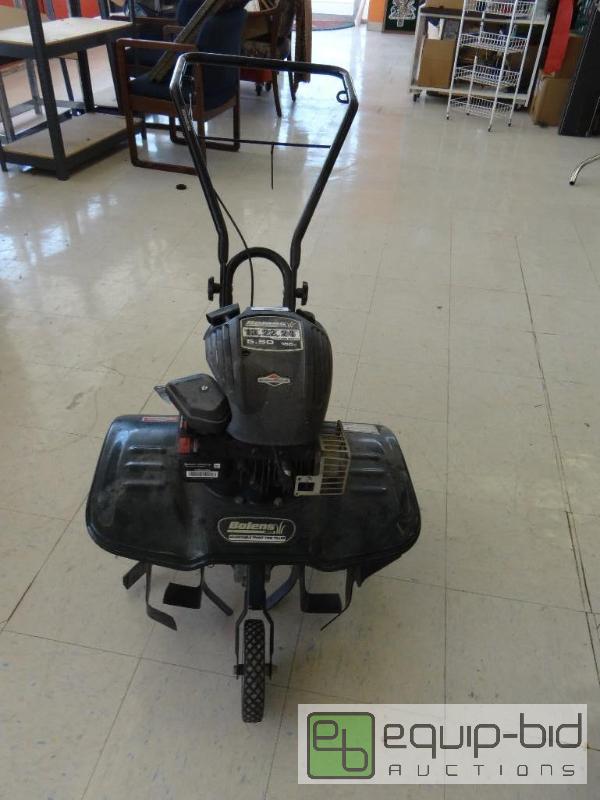 lot 359 image: BOLENS MTD. ADJUSTABLE TILLER,, 512 HP, &nbs...