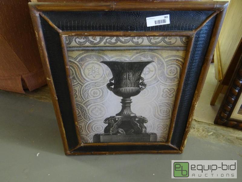 lot 383 image: FRAMED ART 22&quot X 26&quot&nbsp...