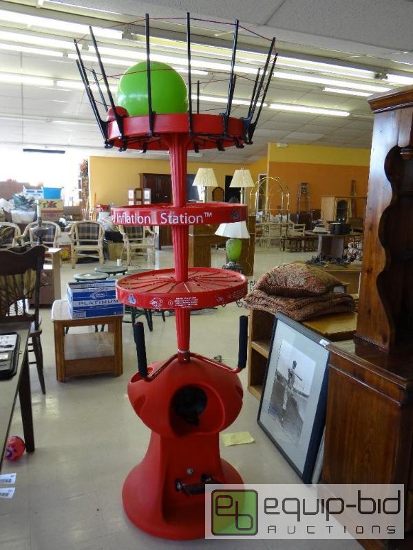 lot 412 image: FUNTIME INFLATION STATION INFLATION MACHINE T...