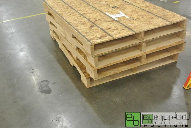 lot 100016 image: Lot of (10) Insect Heat treated Pallets