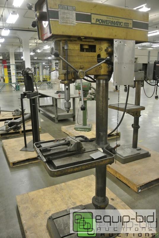 lot 156 image: Powermatic Variable Speed Industrial Drill Press
