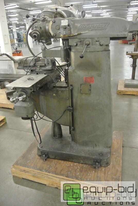 lot 162 image: Bridgeport Milling Machine