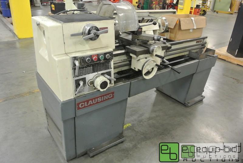lot 166 image: Clausing 1500 Industrial  Lathe