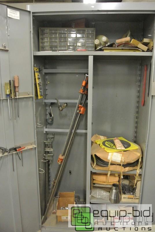 lot 196 image: Steel Cabinet Contents Included