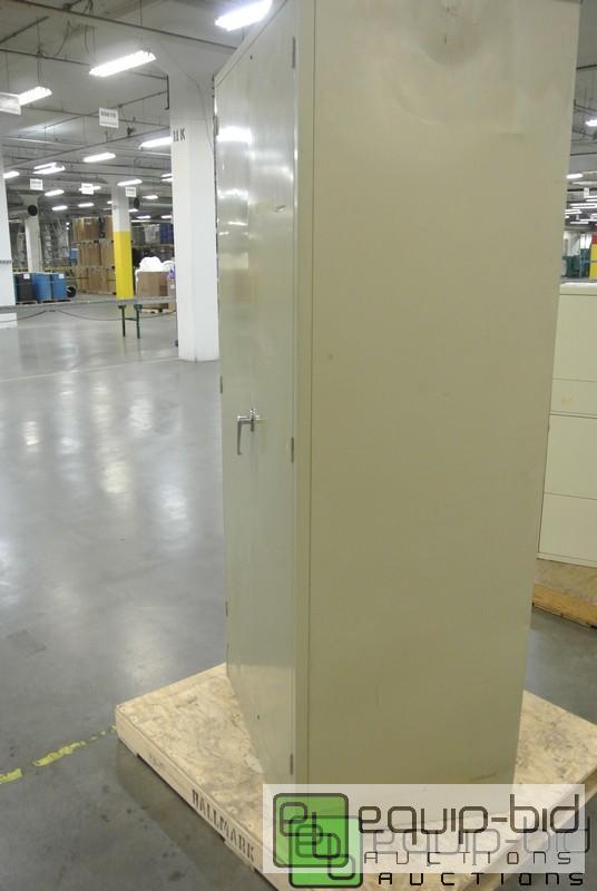 lot 204 image: Large Steel Utility Cabinet