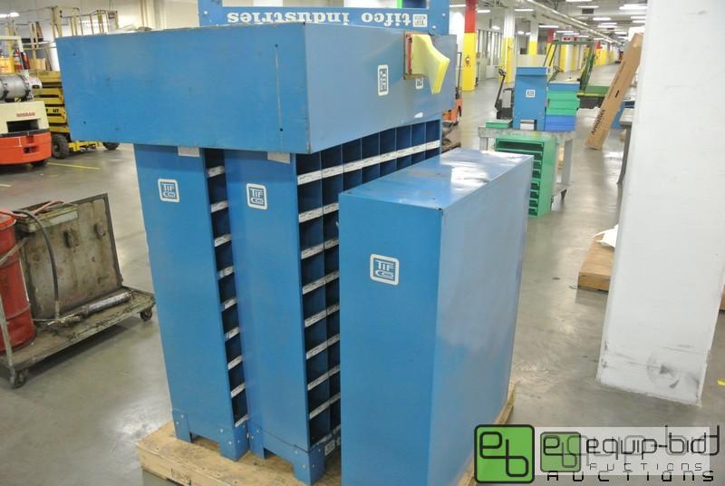 lot 211 image: Lot of (4) Tifco Steel Storage Units