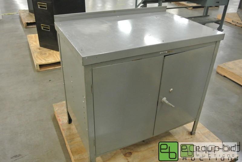 lot 217 image: Steel Utility Cabinet