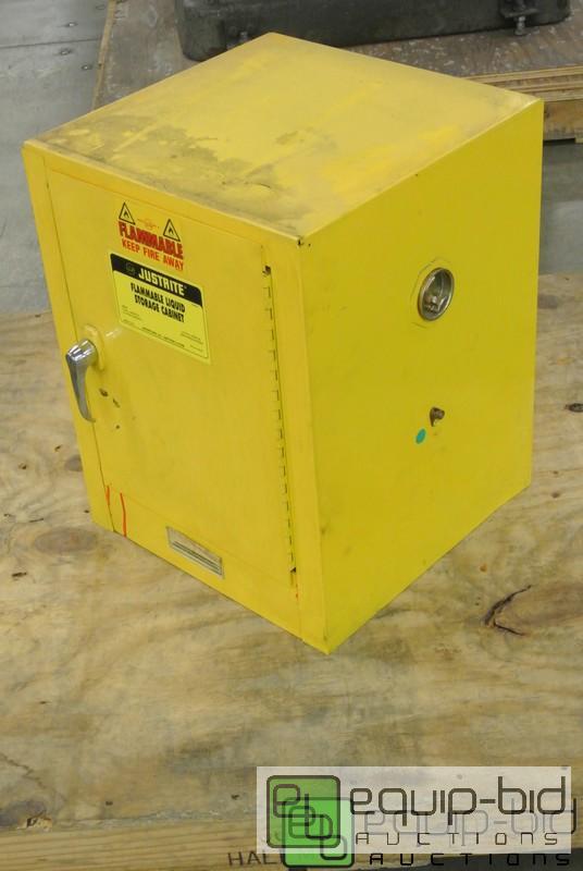 lot 240 image: Steel Flammables Cabinet