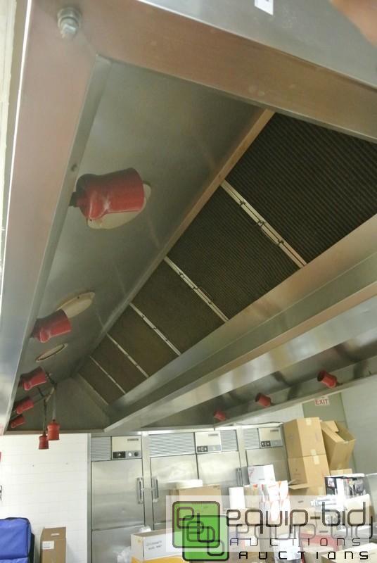 lot 247 image: Stainless Steel Commercial Exhaust hood