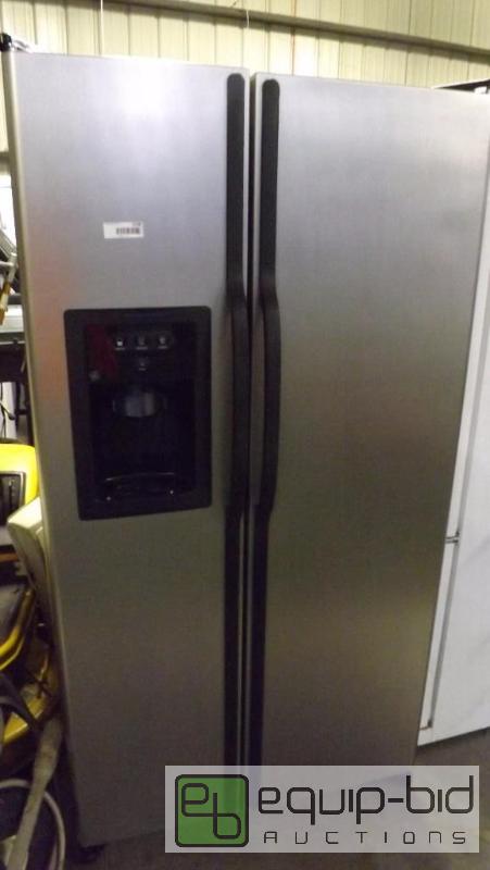 lot 5138 image: stainless steel fridge temp tested working...