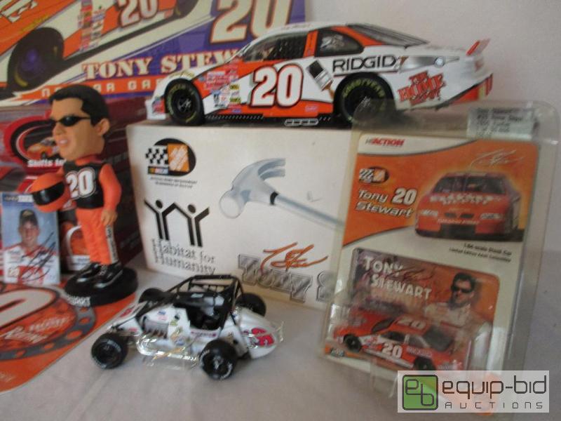 lot 22 image: Tony Stewart Collectibles